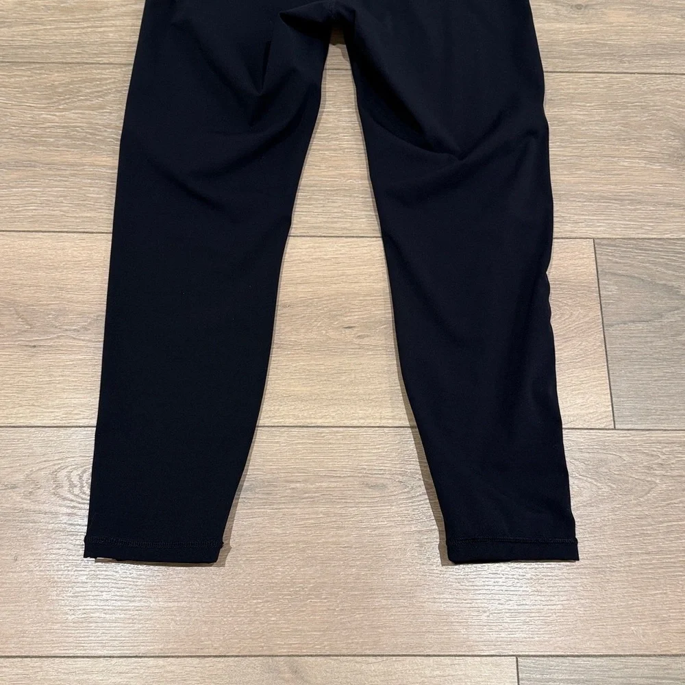 ZYIA ACTIVE‎ Pink Rainbow Black Luxe Hi-Rise 7/8 Workout Yoga Legging Size 8-10